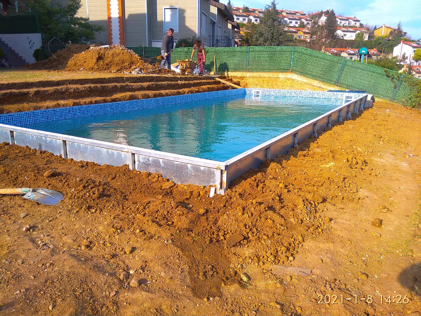 Prefabrik Havuz Yapımı